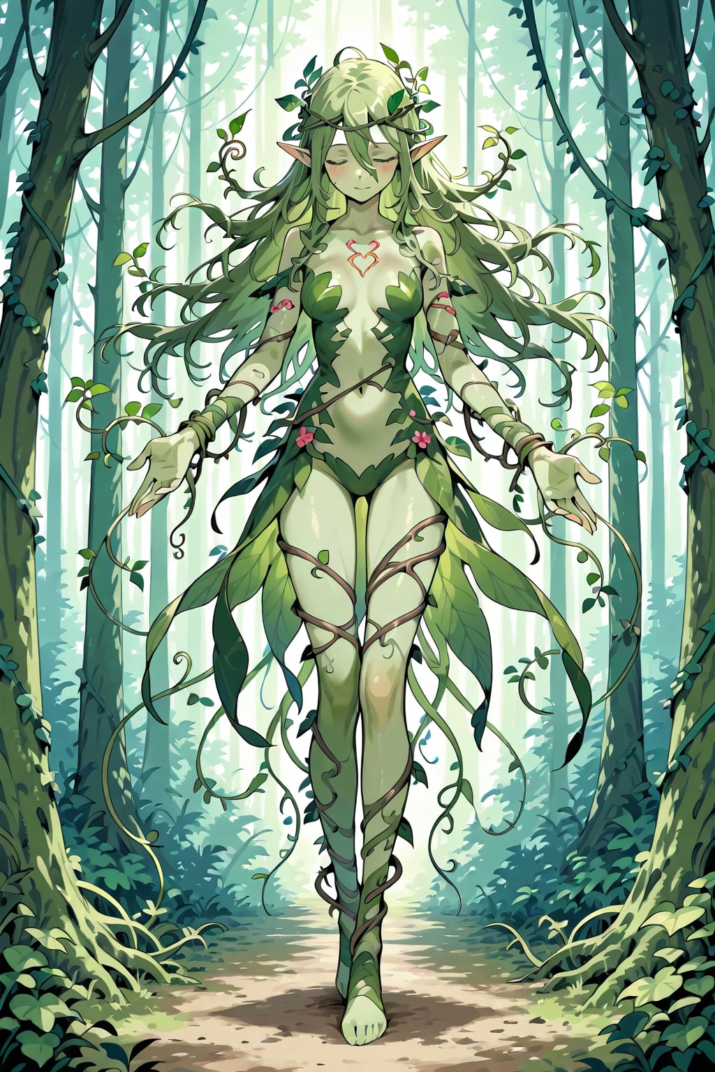 森のDRYAD | の人気AIイラスト・グラビア