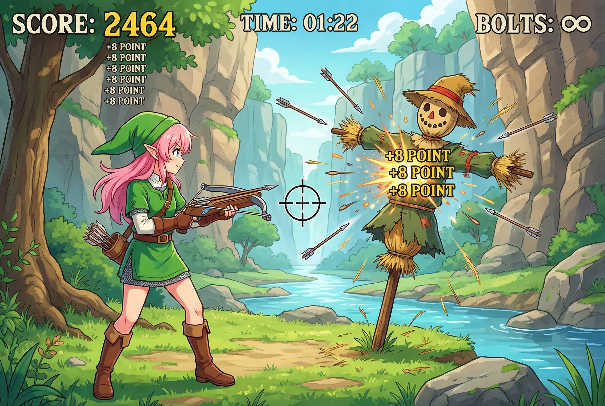 8点場の案山子 | の人気AIイラスト・グラビア