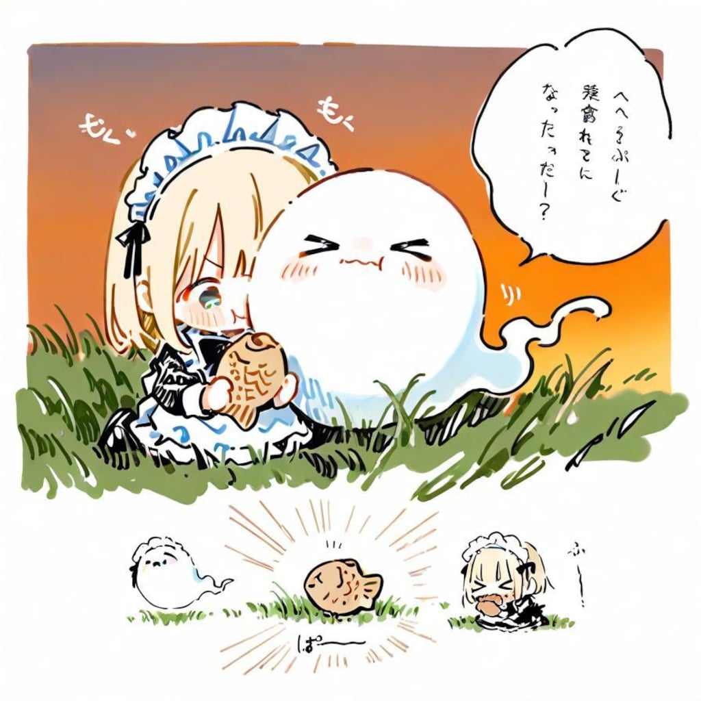 遅めのオヤツに鯛焼きを✨(ºωº э)З