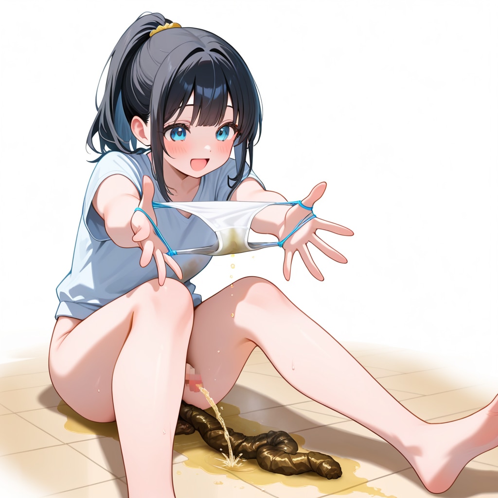 葵ちゃんの汚パンツみせ(うんち付)