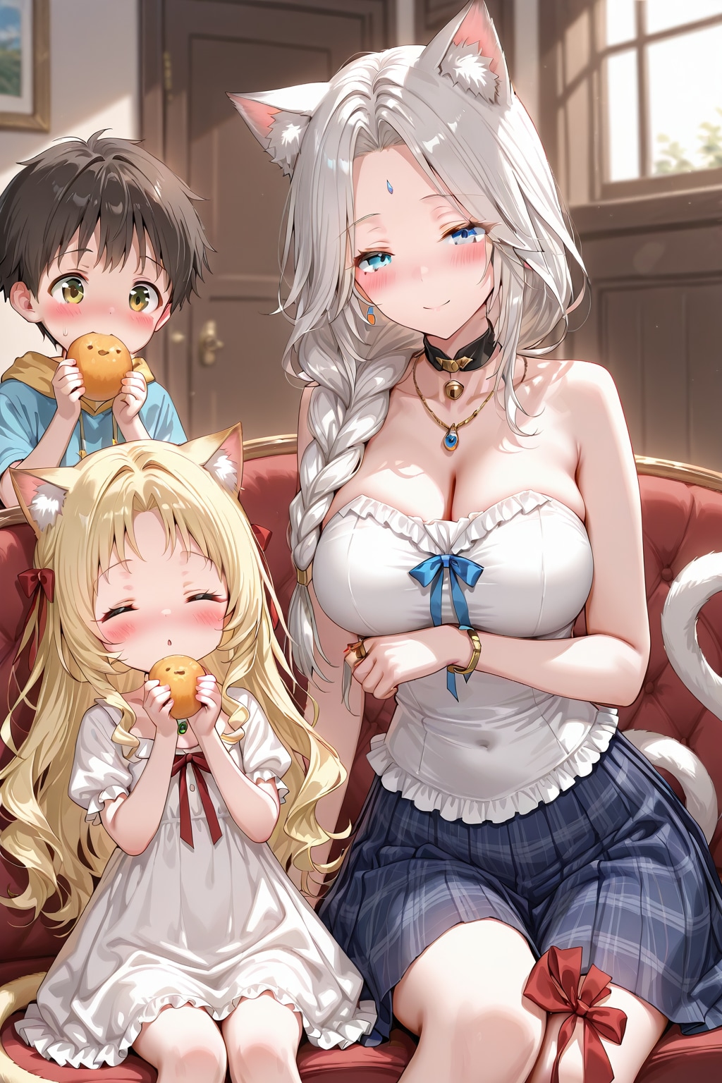 ネコミミオヤコ