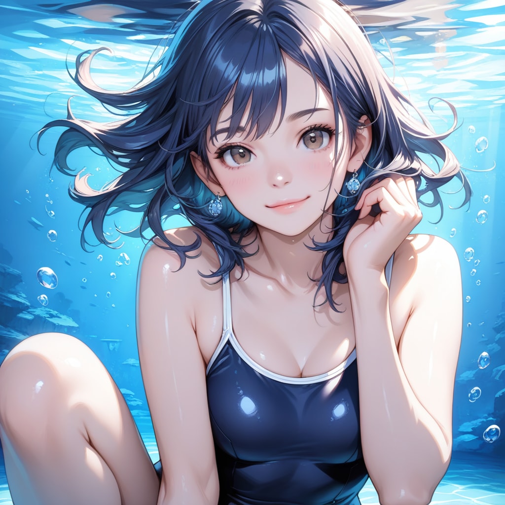 水の中から