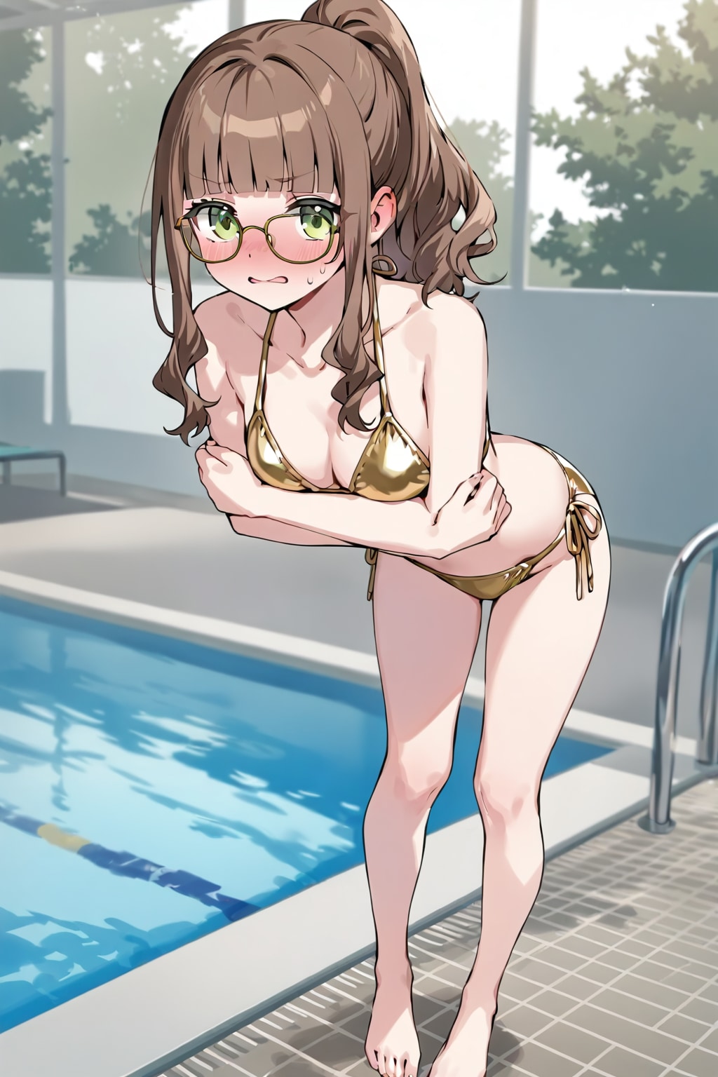 LILACでうちのこ金ビキニ