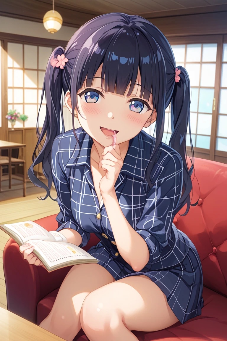 なんで僕を部屋に呼んでくれたんだろう、ああー緊張してきた。 | の人気AIイラスト・グラビア