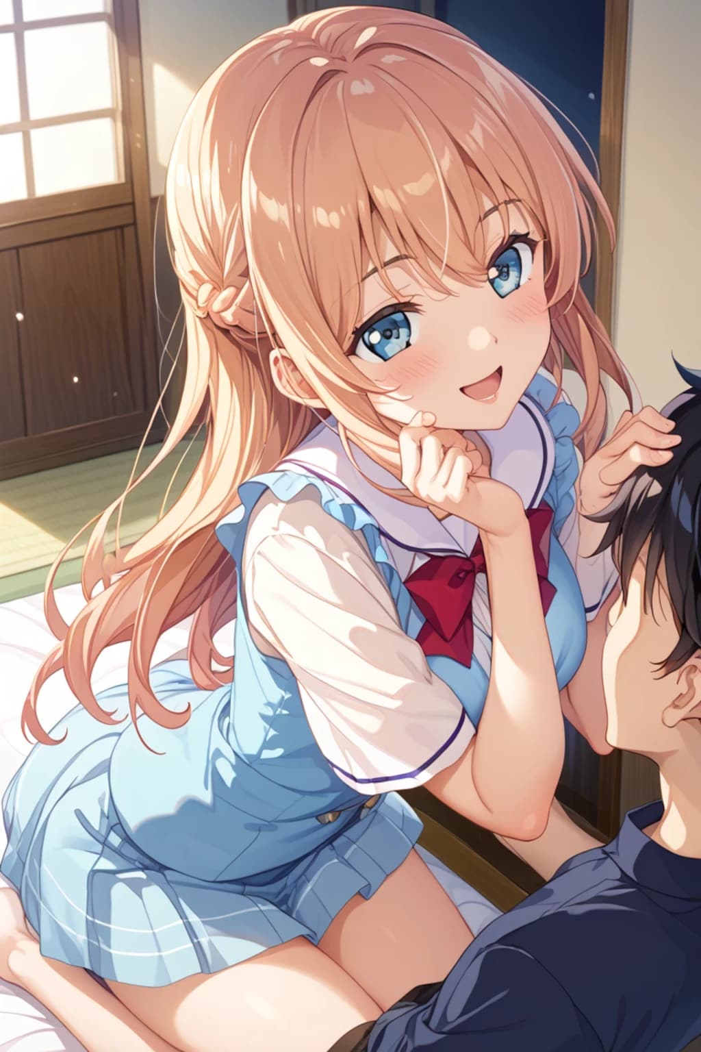 なんで僕を部屋に呼んでくれたんだろう、ああー緊張してきた。