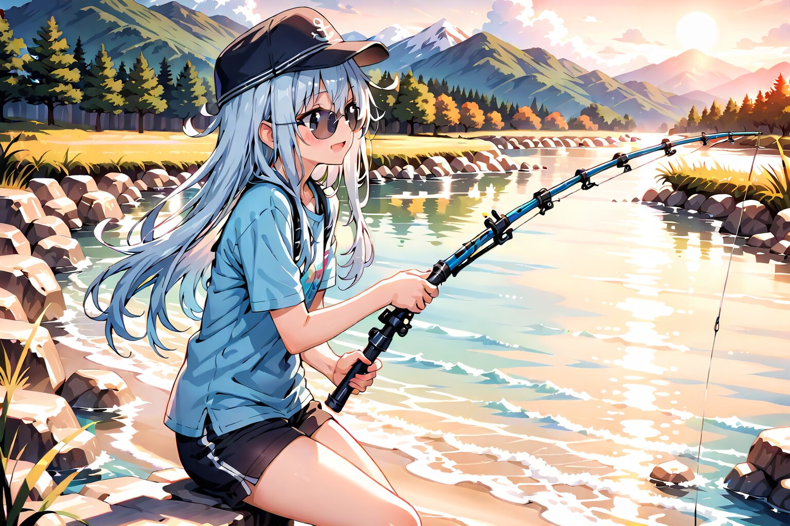 渓流釣り 響
