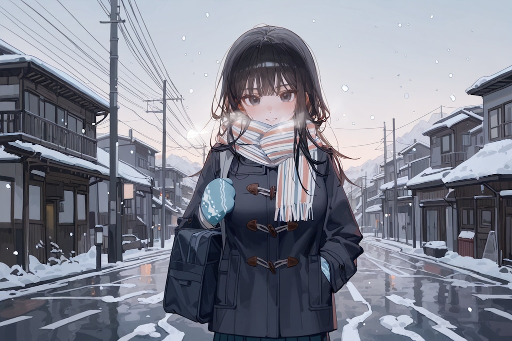 北じゃ大雪みたいだね