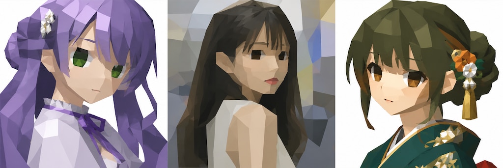 ポリゴンちゃん