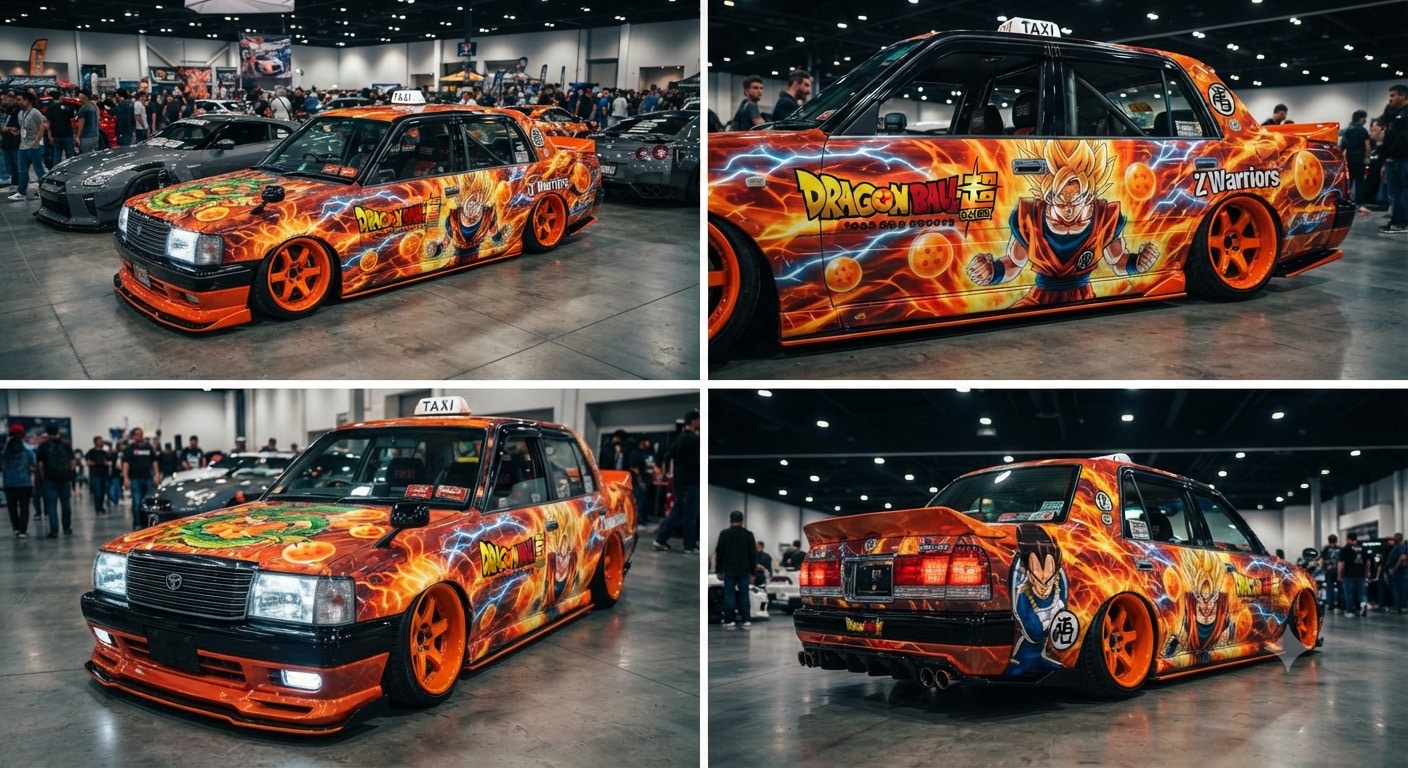 コンフォートドラゴンボール痛車 | の人気AIイラスト・グラビア