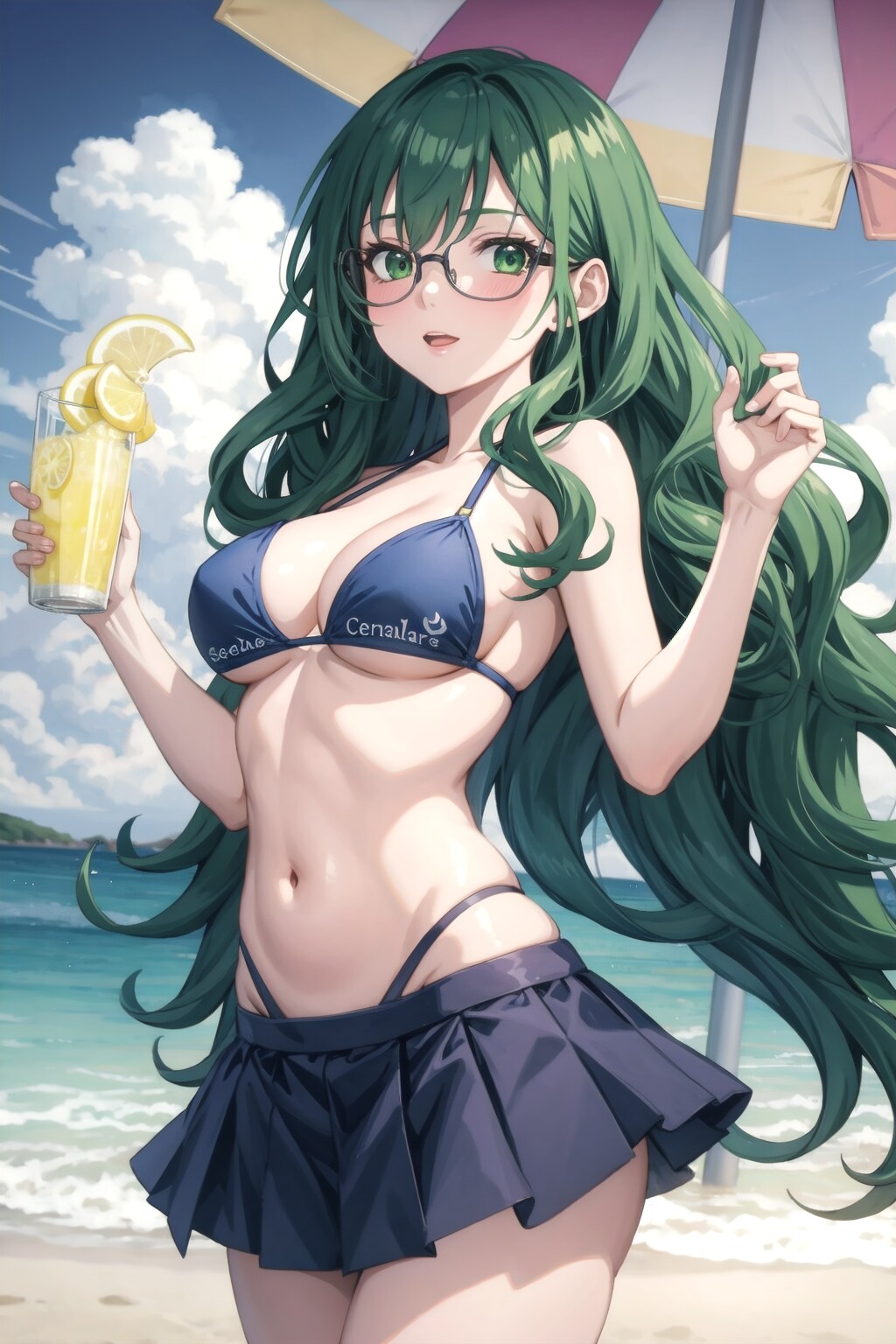 水着カリンさん実装祈願