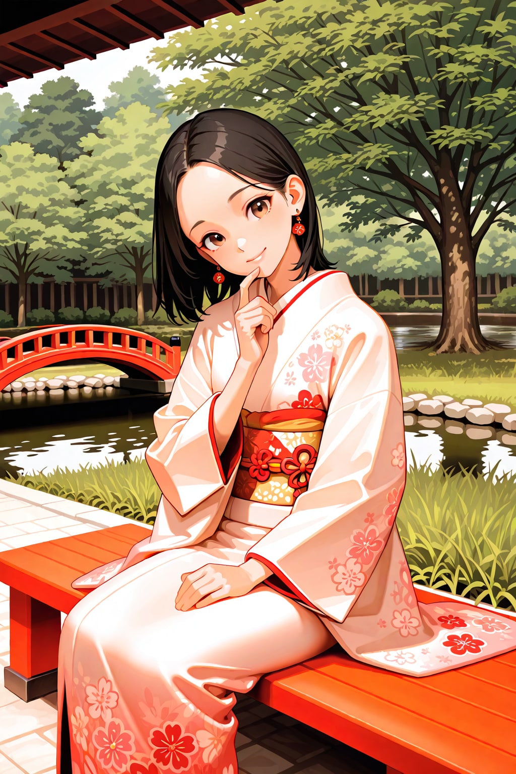 振袖娘７０ | の人気AIイラスト・グラビア