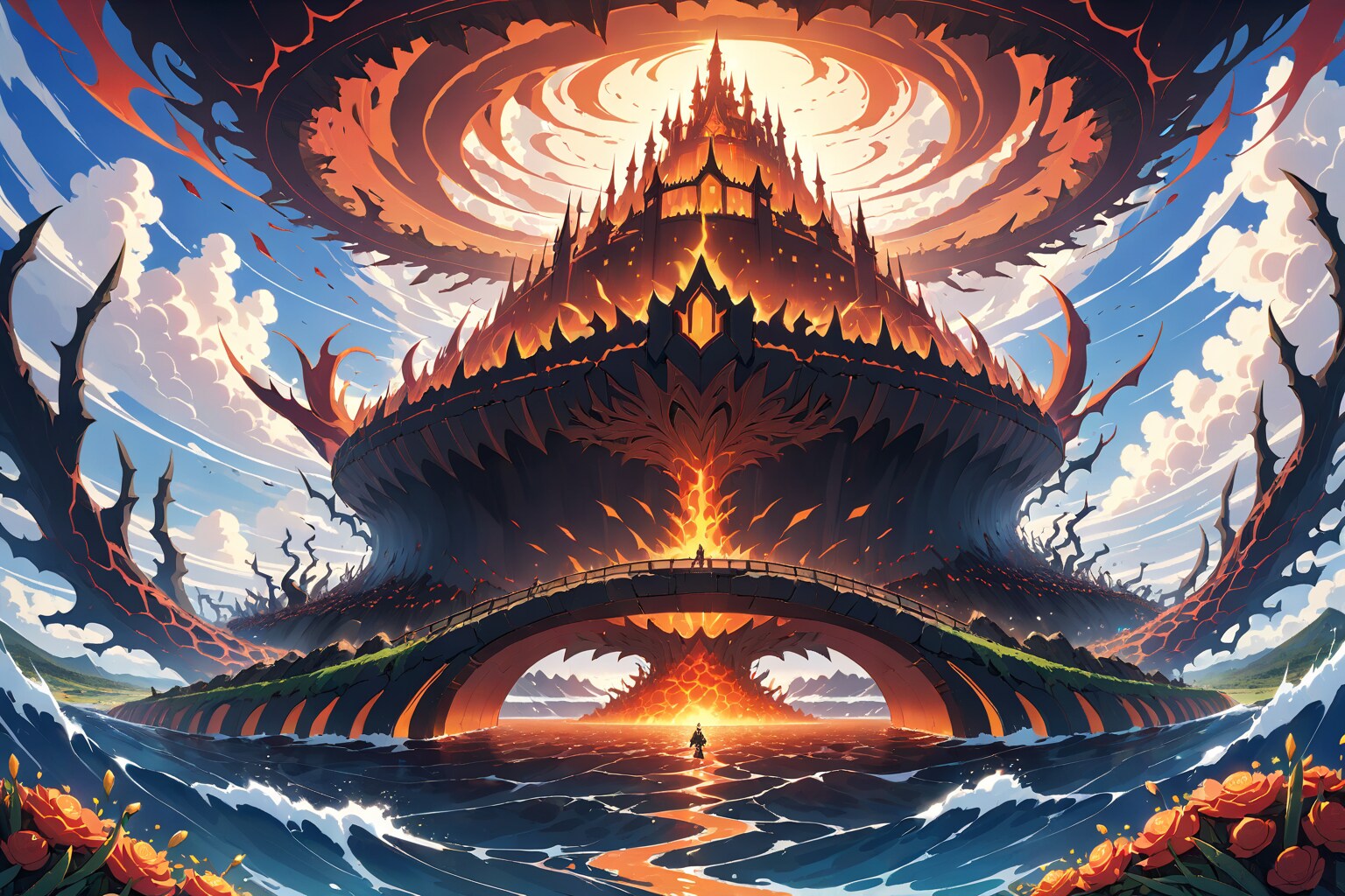魔王城出現