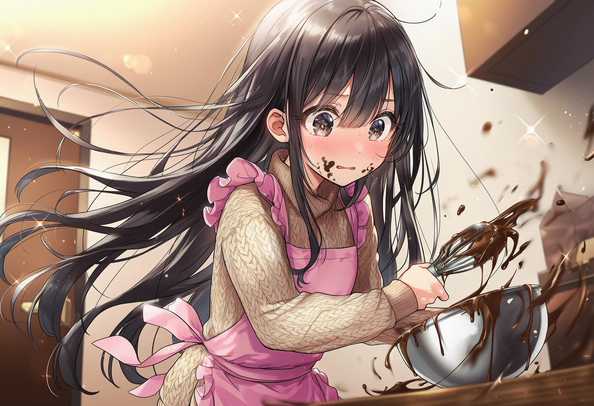スプラッタなチョコ作り