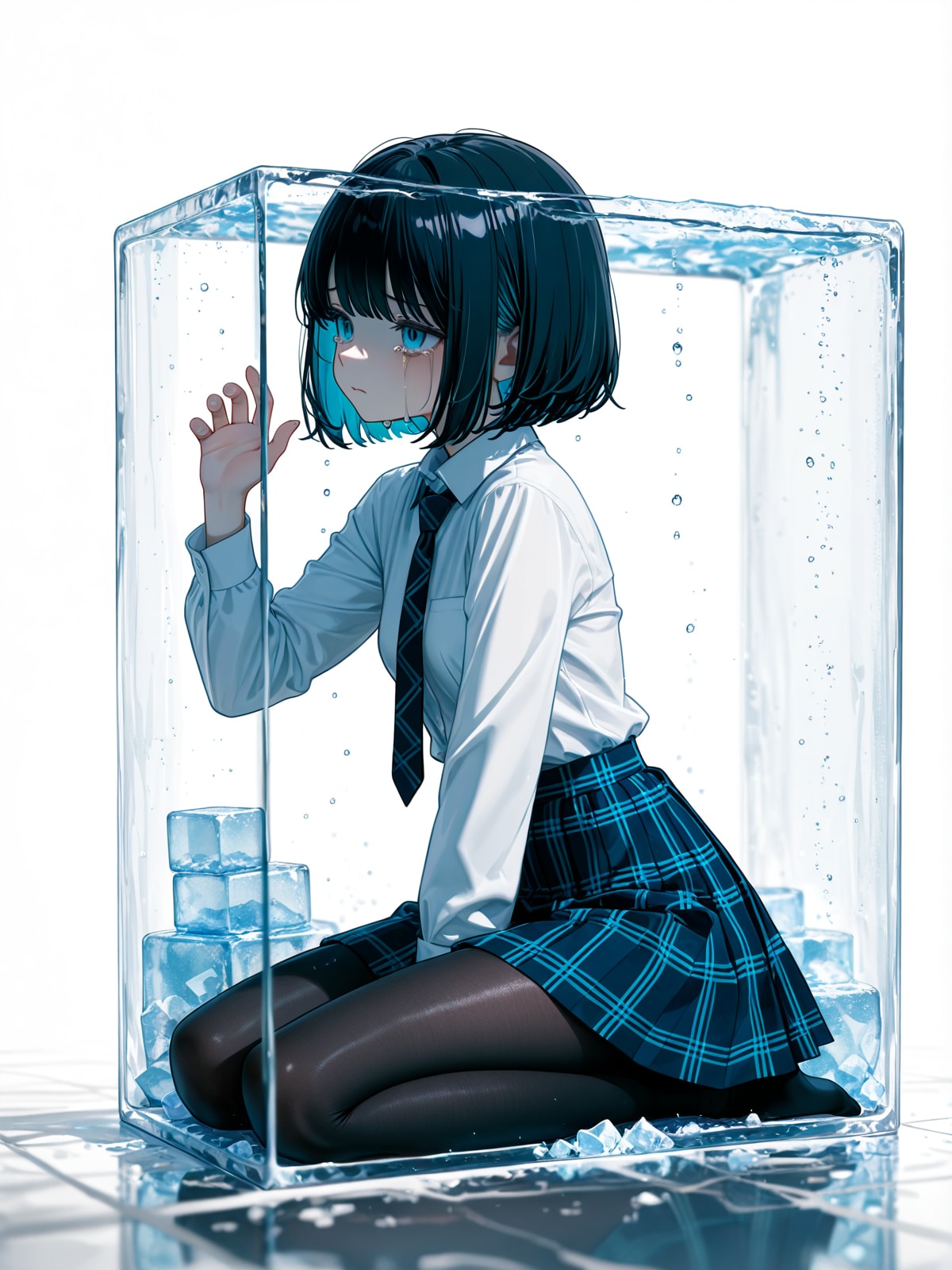 X凍結しちゃいました | の人気AIイラスト・グラビア