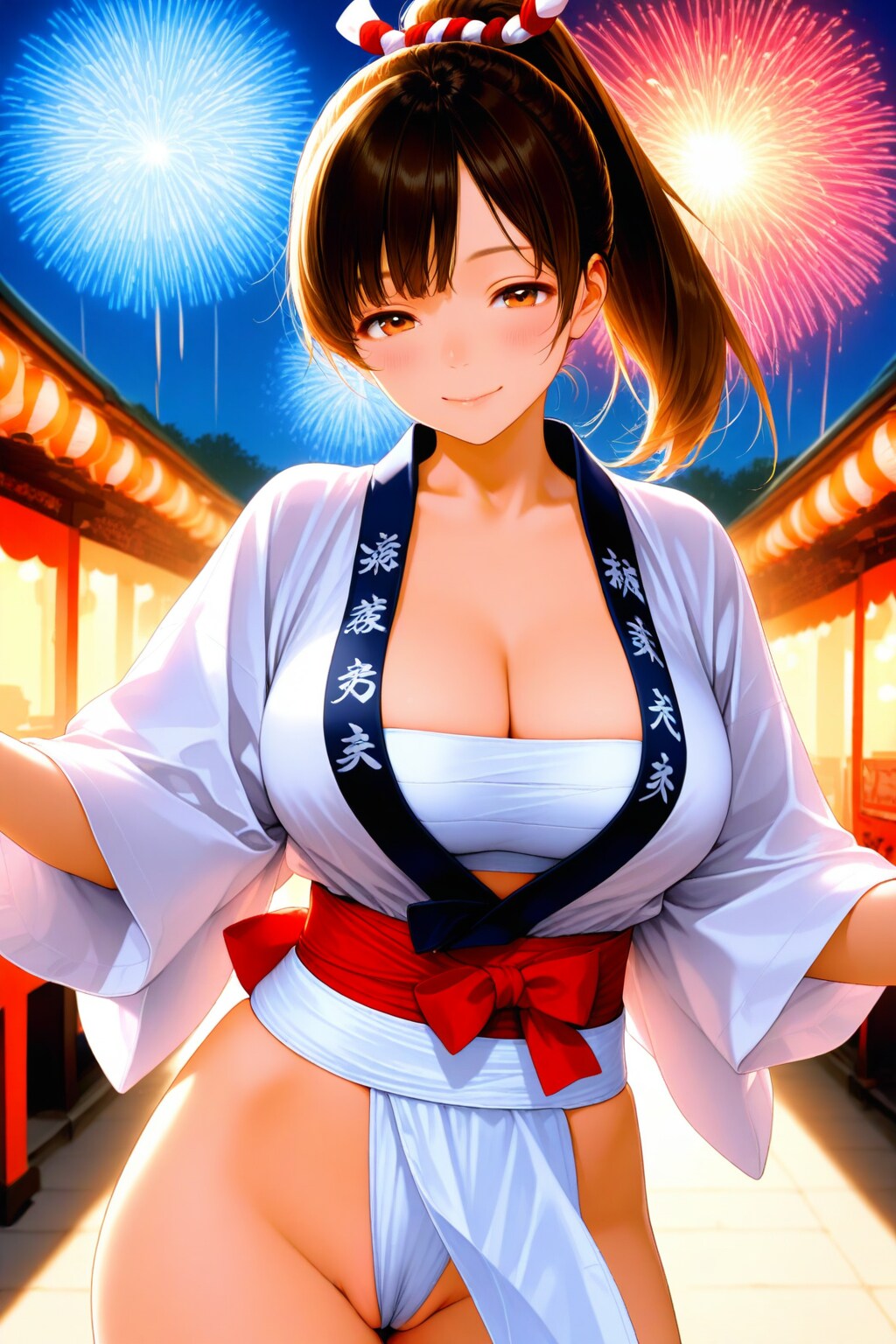 花火とふんどし