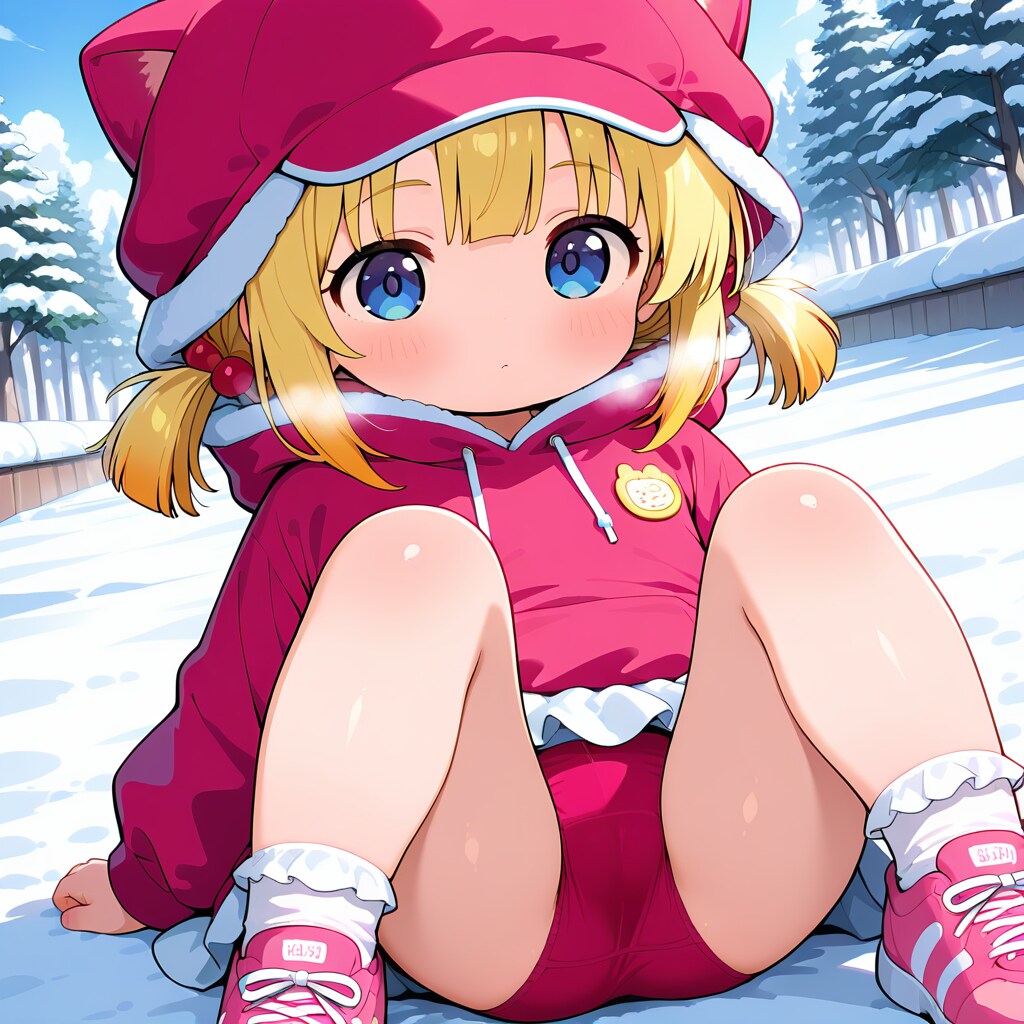 転んじゃった～