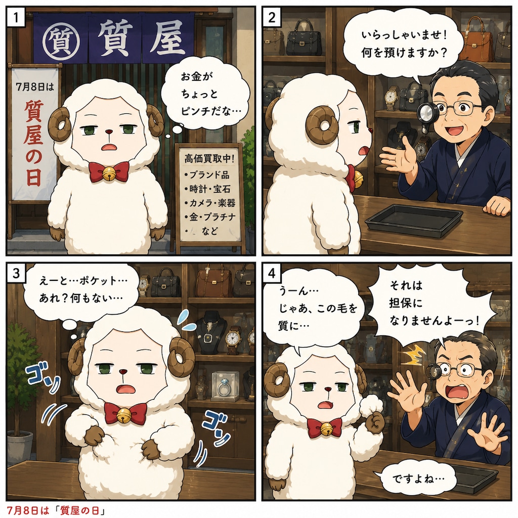 7/8 今日のヒツジ