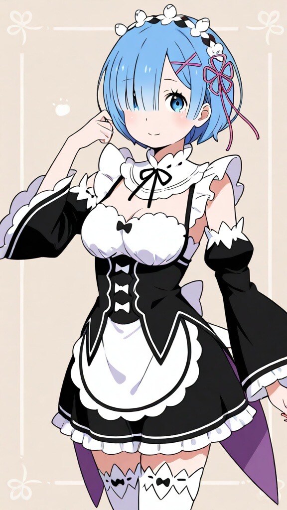 rem (re:zero kara hajimeru isekai seikatsu) | の人気AIイラスト・グラビア