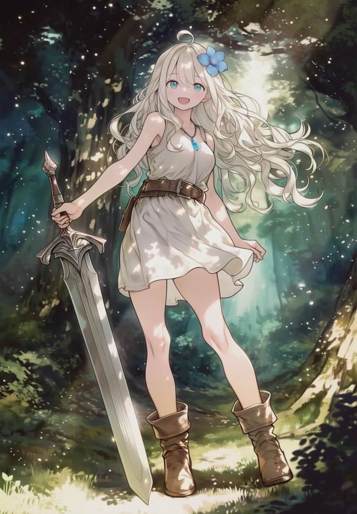 うちの子自己紹介！(ハクア) | の人気AIイラスト・グラビア