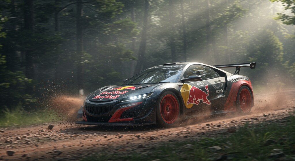 レッドブルNSXラリーカー