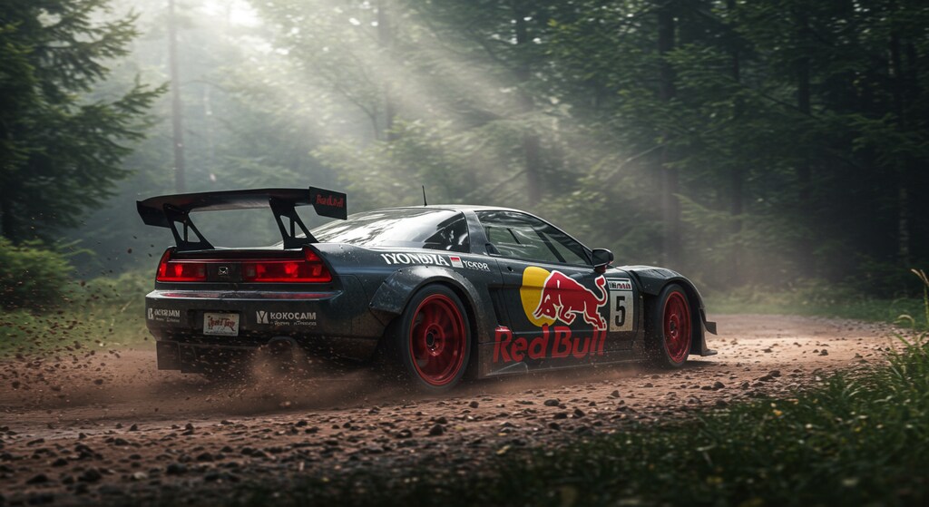 レッドブルNSXラリーカー