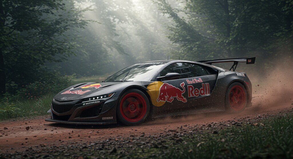レッドブルNSXラリーカー