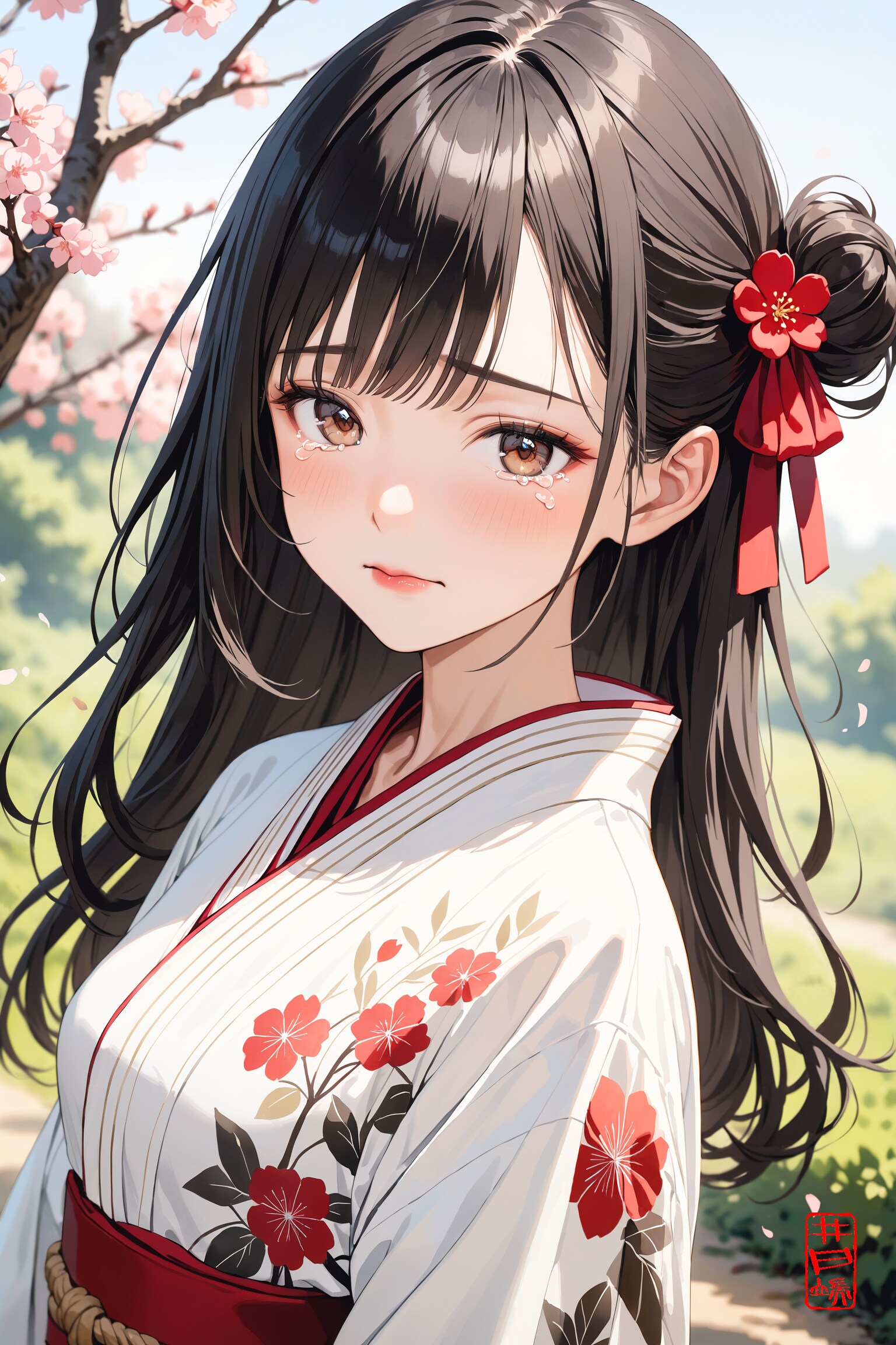 もう二度とお逢いできないのですね… | の人気AIイラスト・グラビア