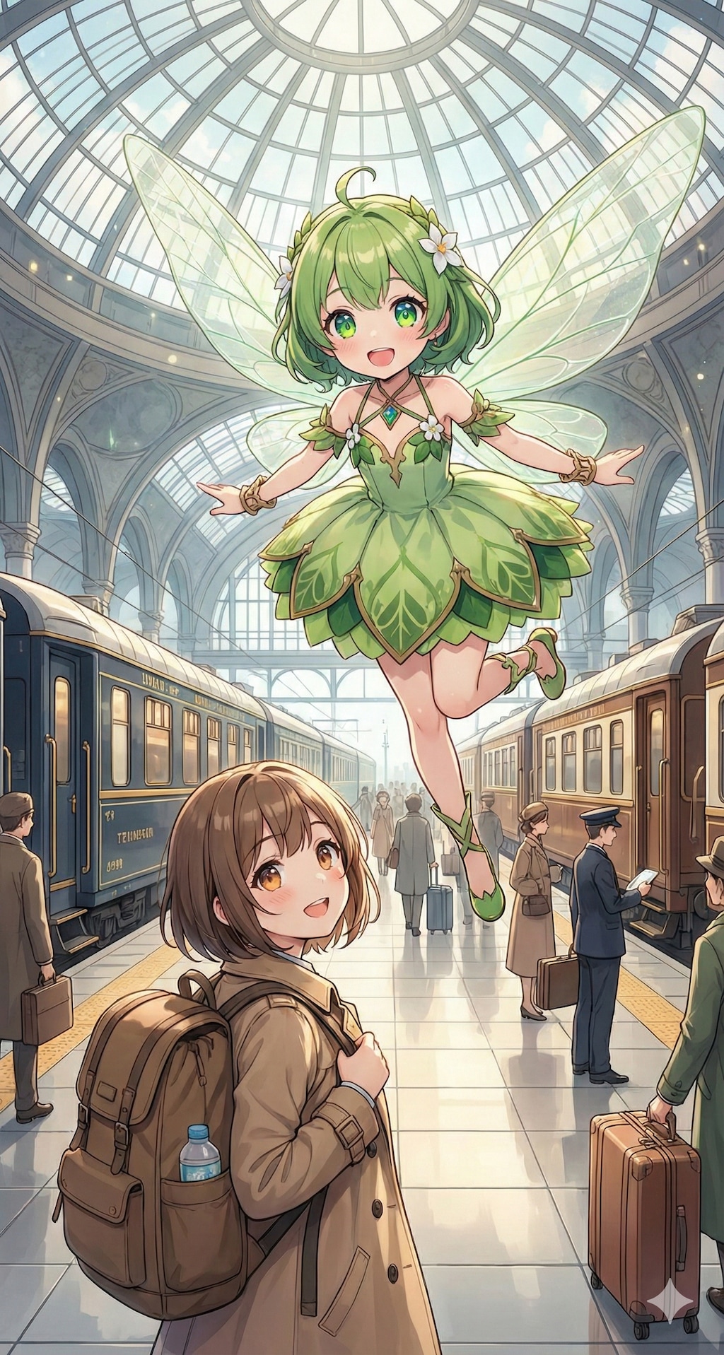旅人少女と妖精さん〜始まりの駅〜