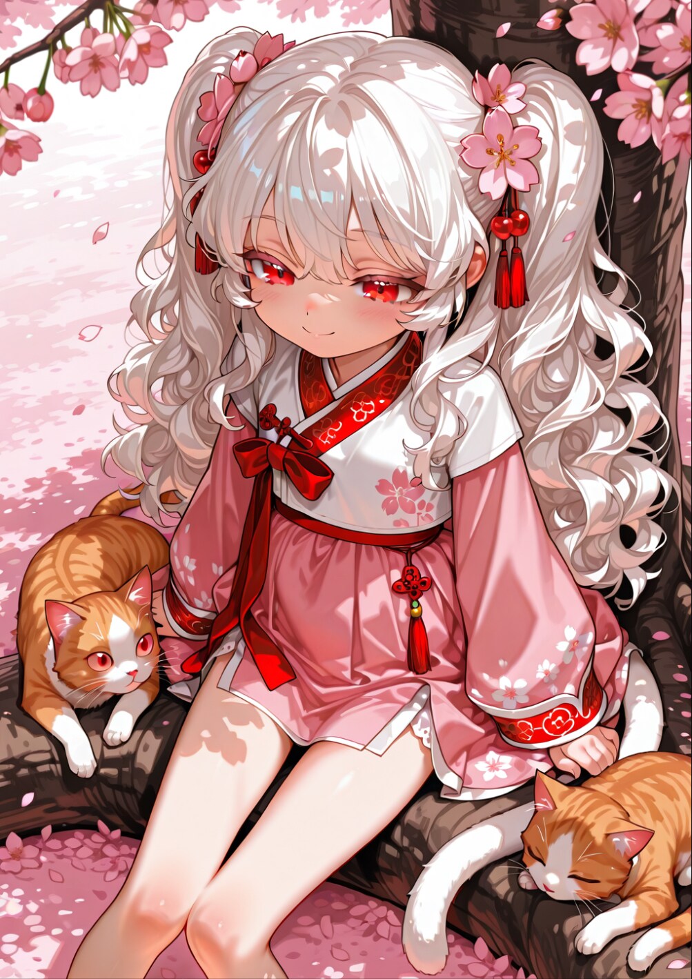 微睡む桜