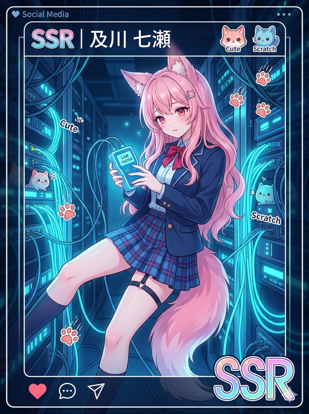 狐耳娘 SSRカード