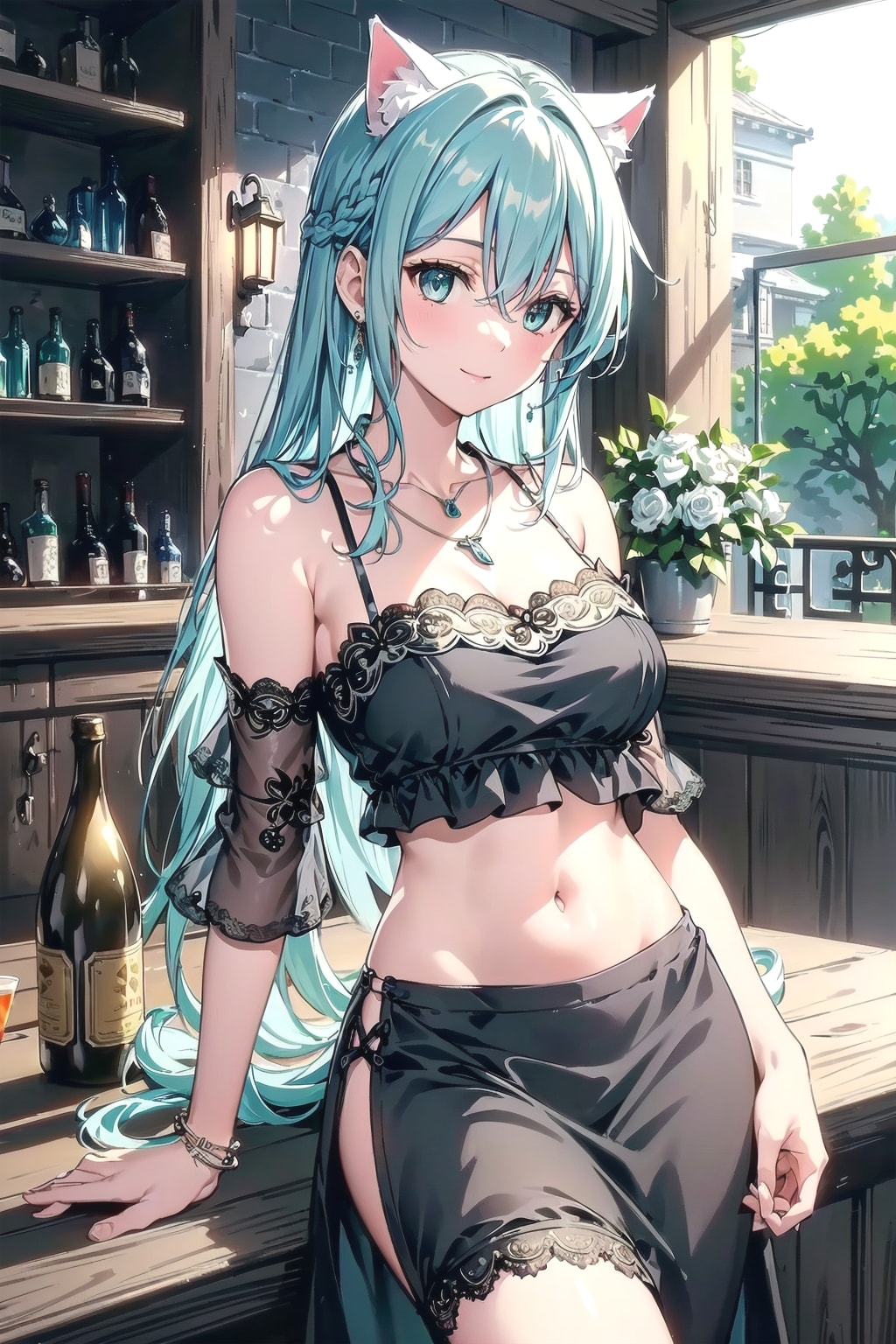 エレガントに美しく🐱✨ | の人気AIイラスト・グラビア