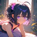 黒髪サイドアップちゃん 3枚目