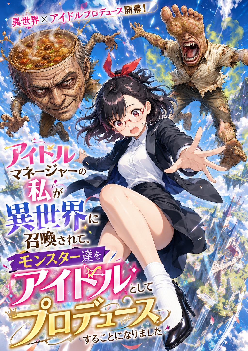 アイドルマネージャーの私が異世界に召喚されて、モンスター達をアイドルとしてプロデュースすることになりました