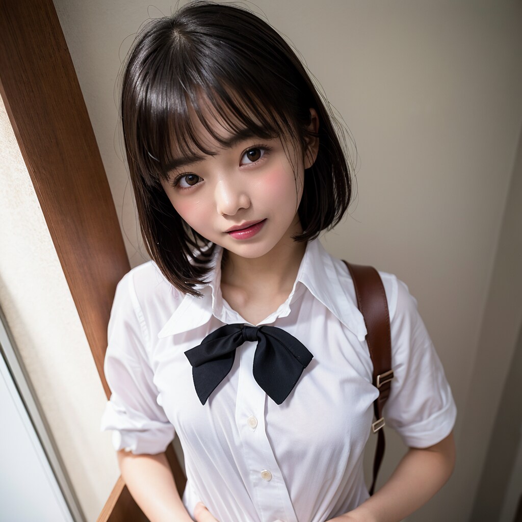 ショートカット美少女