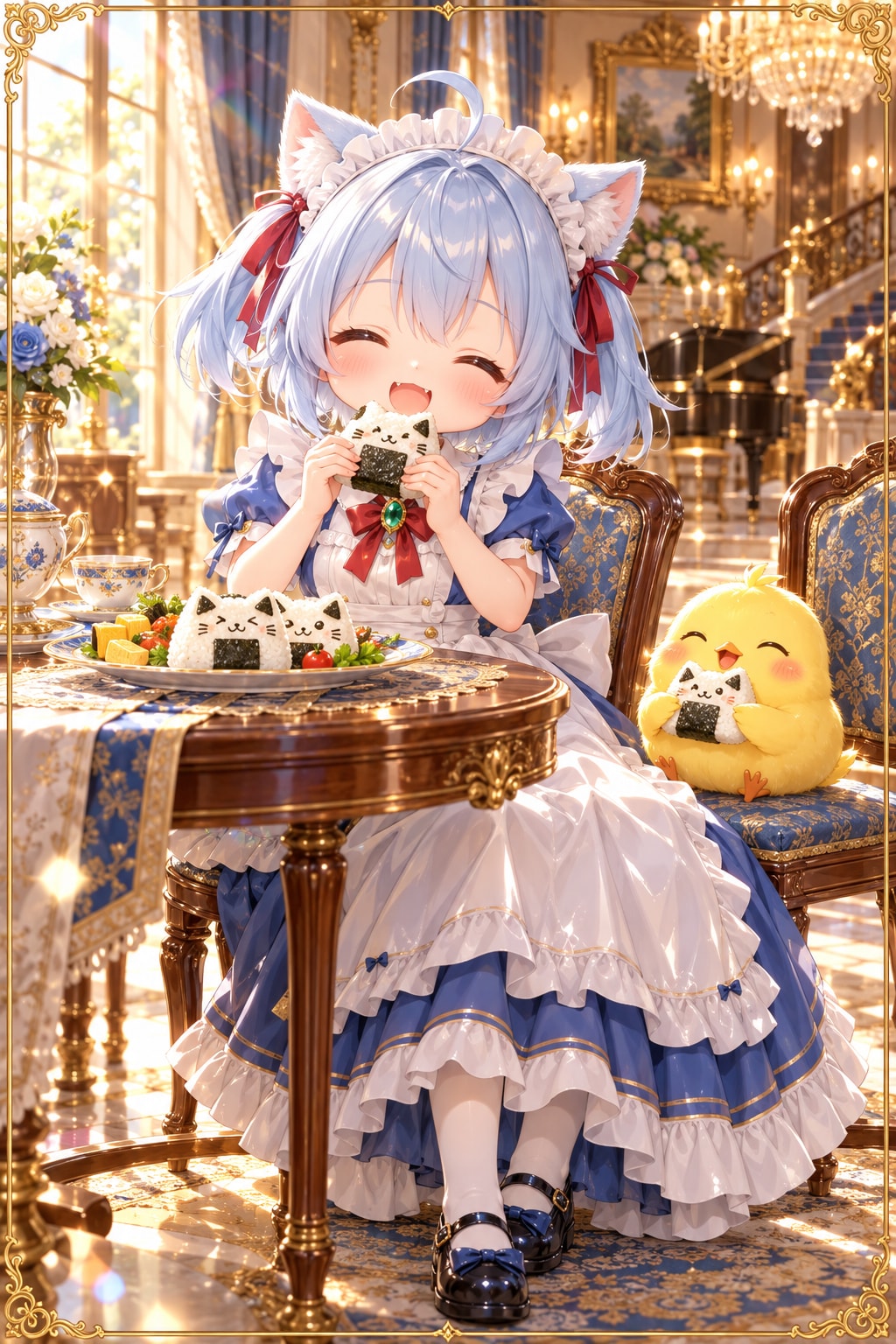 猫型ごはん4