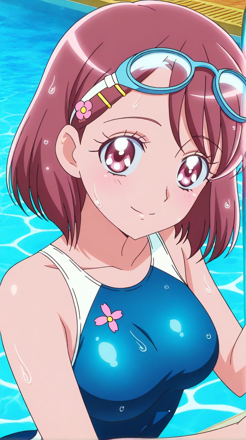競泳水着のどか