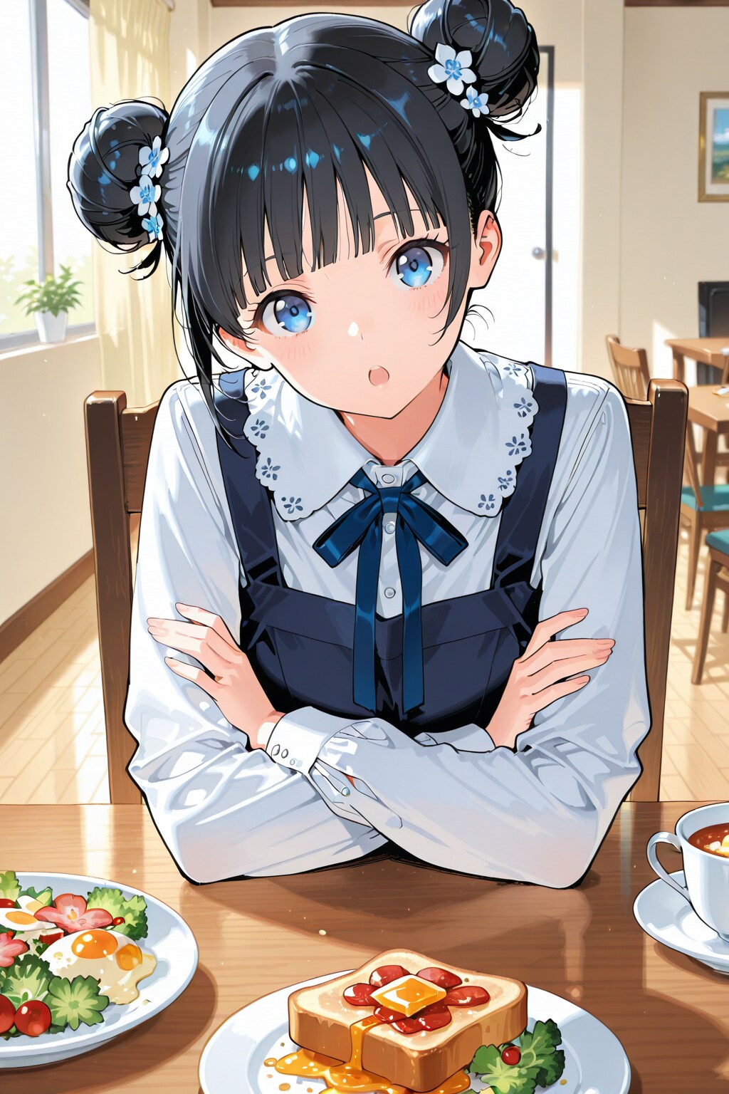 おだんごちゃん🍡✨と朝ごはん🍚✨　6/12