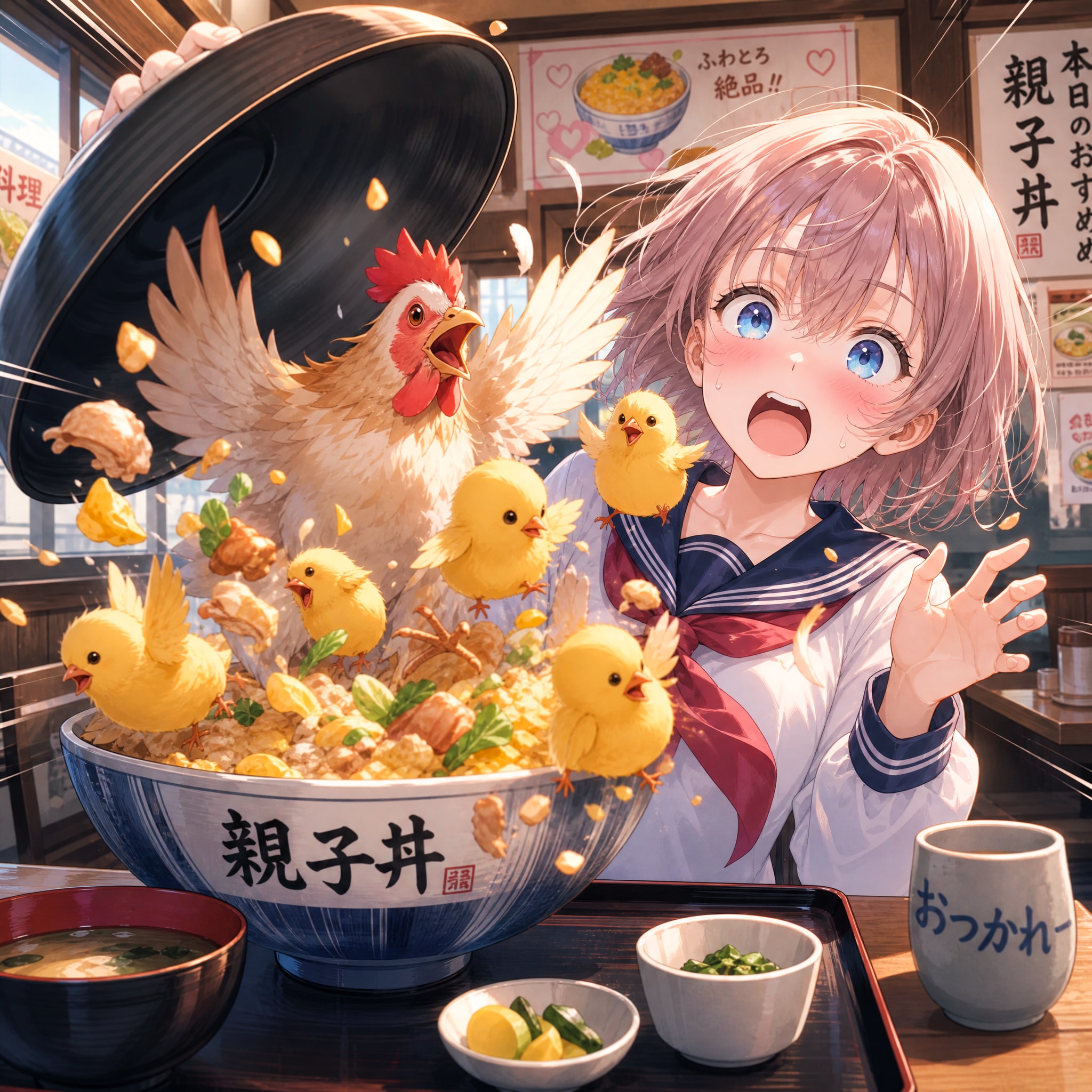 TRICKちゃんの親子丼