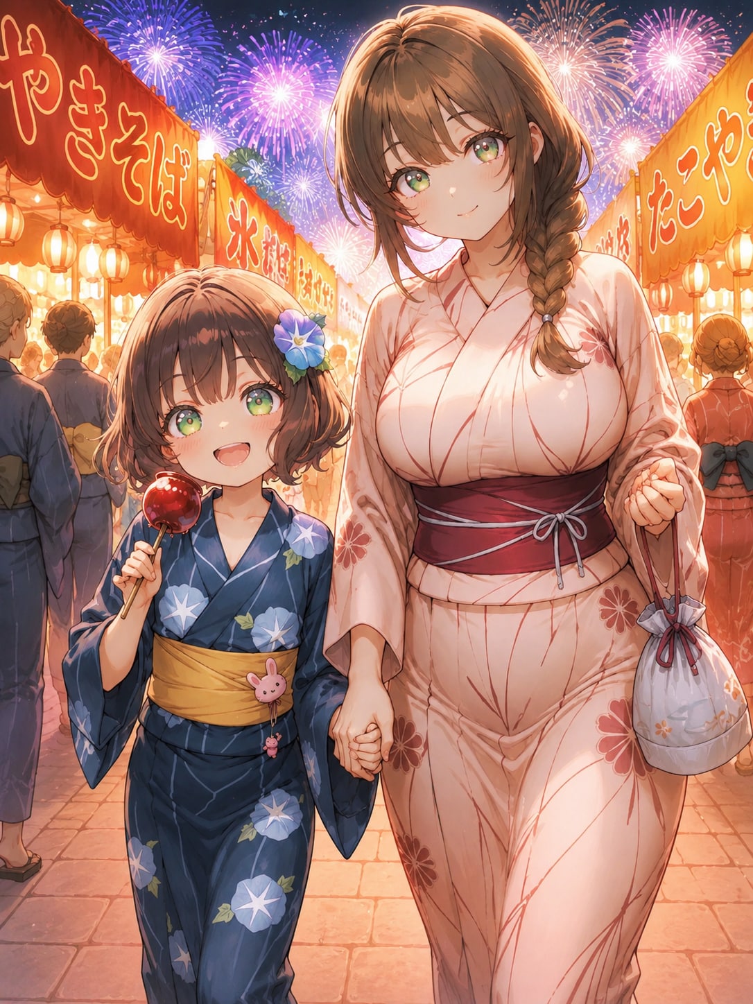 母娘の夏祭り