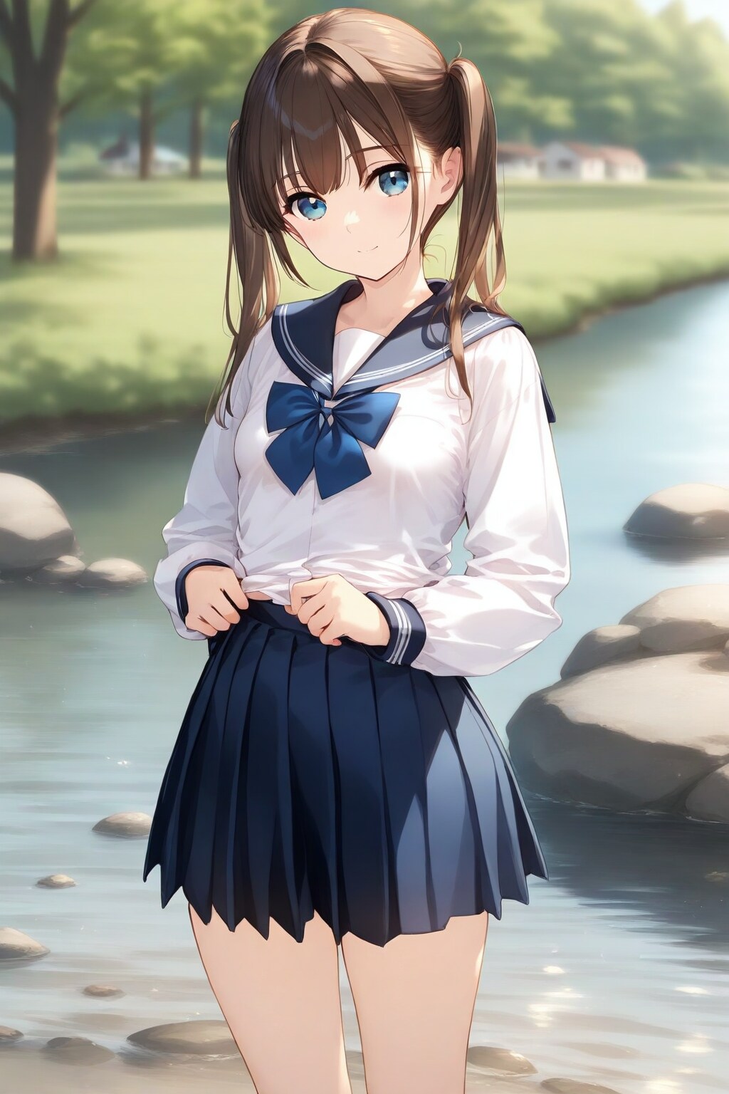 川遊び | の人気AIイラスト・グラビア