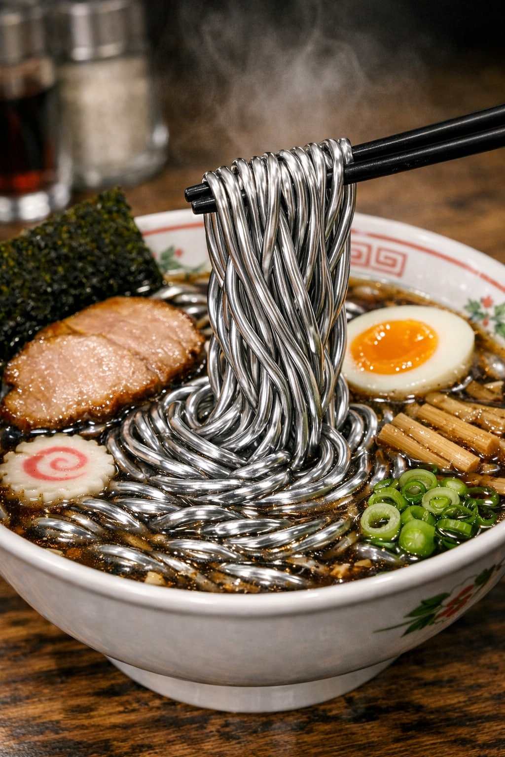 メタルラーメン 醤油 | の人気AIイラスト・グラビア