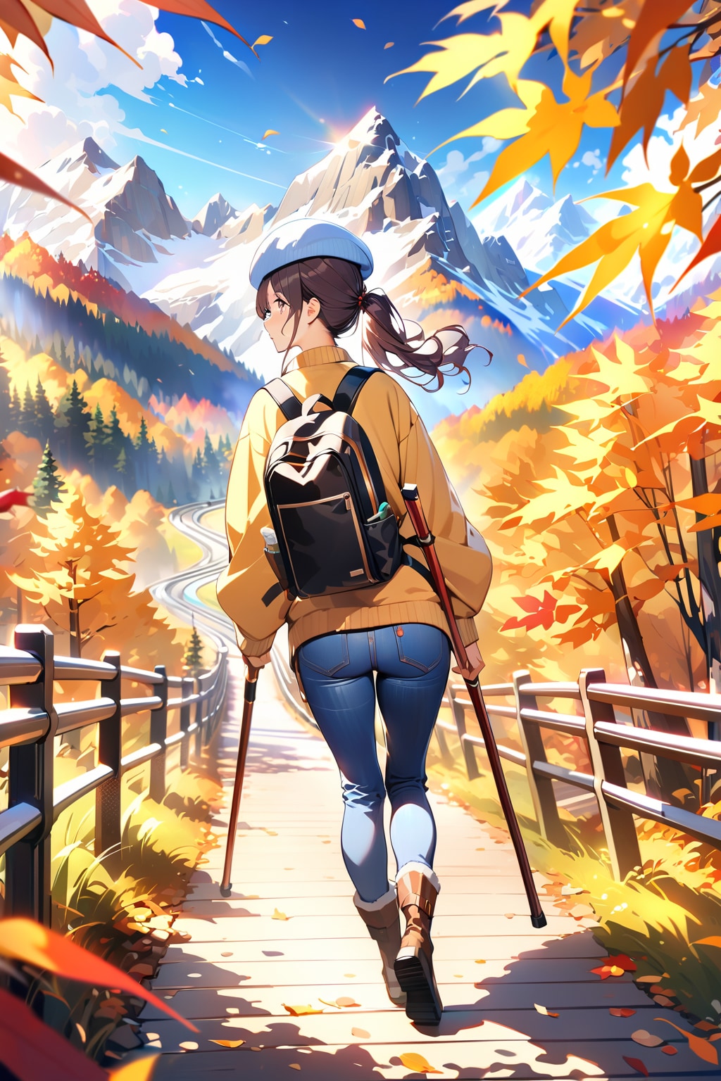 秋ハイキング | の人気AIイラスト・グラビア