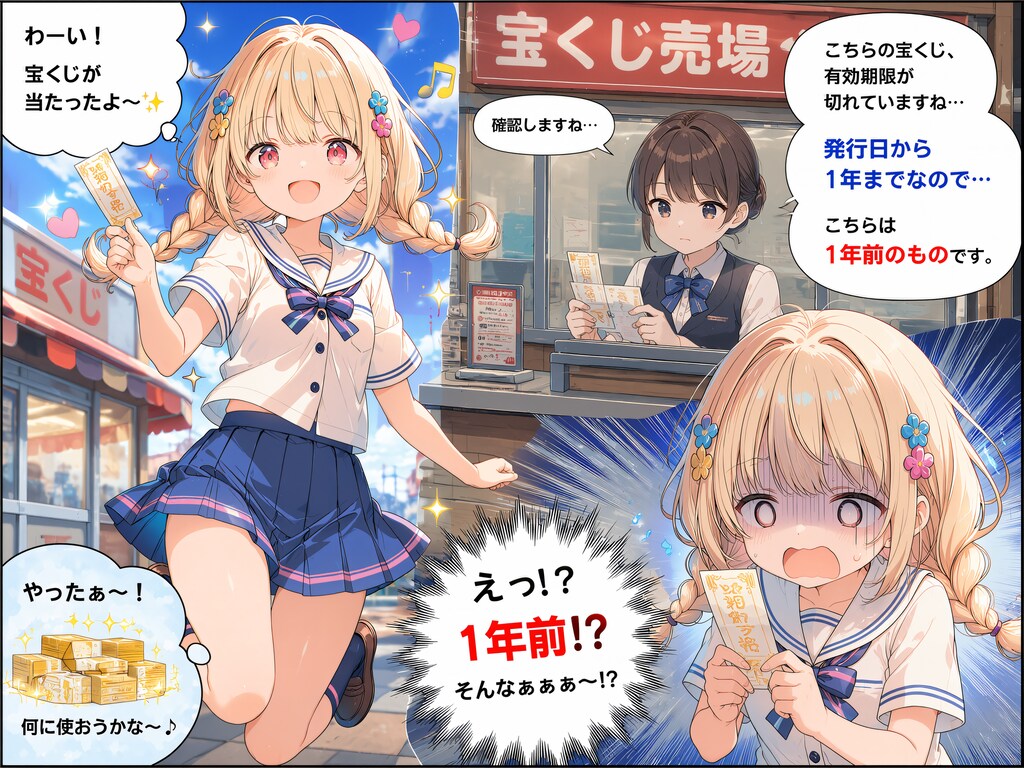 ９月2日は宝くじの日　～昨日は防災の日～