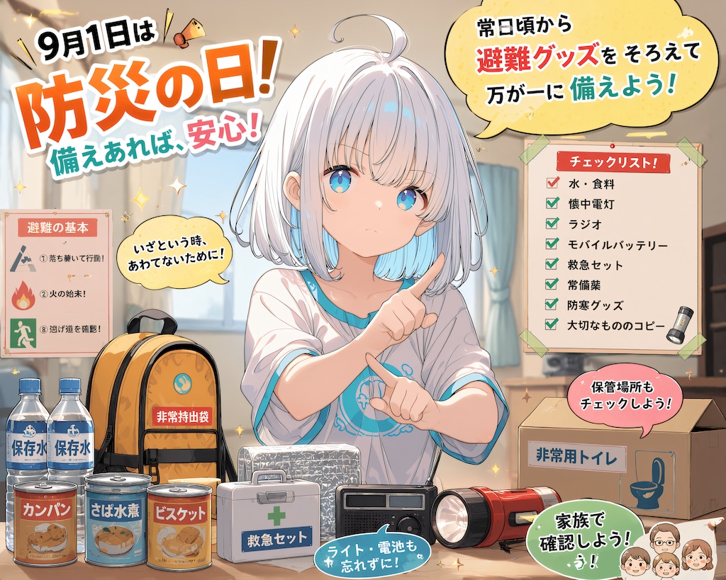 ９月2日は宝くじの日　～昨日は防災の日～