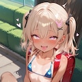 野外絶頂 3枚目