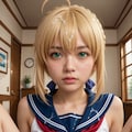 NSFWのアニメ画像から実写にできるか検証　-放課後の青い教典- 9枚目