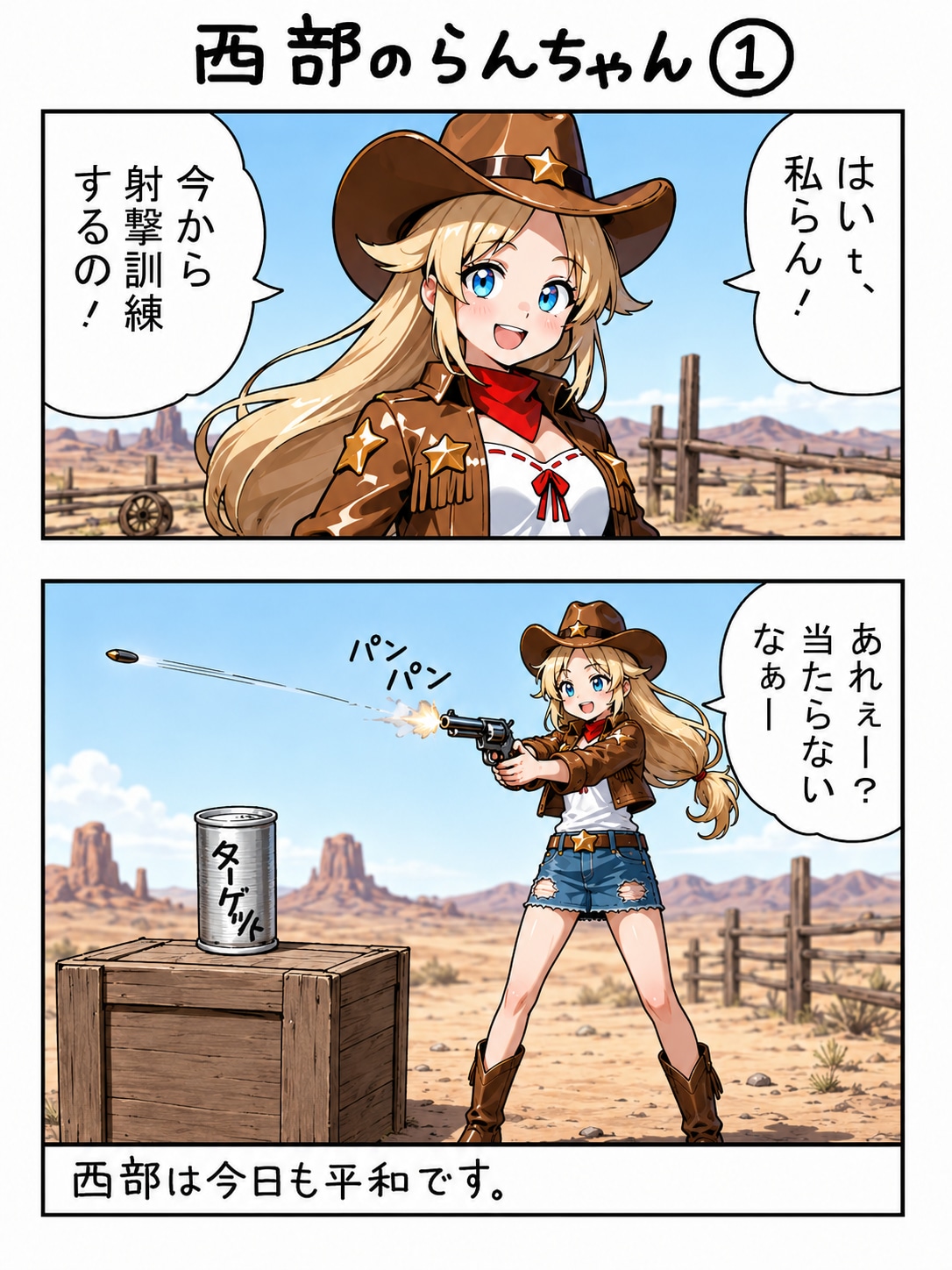西部のらんちゃん１
