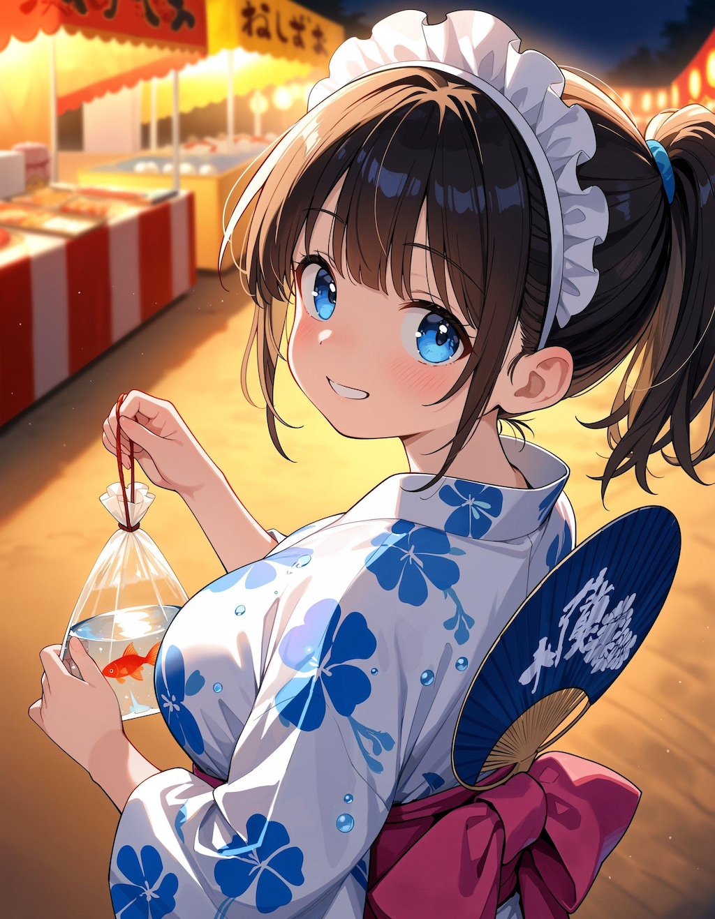 なつまつりメイドさん