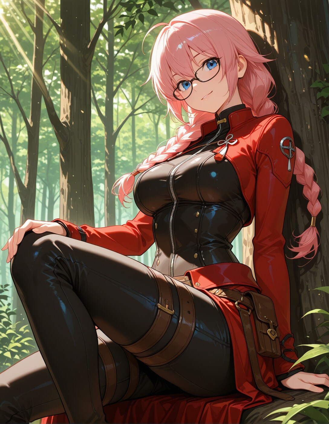 赤い外套のアーチャー