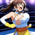 破れた服が気になって仕方ないマナ　(無天のカイト　マナ) 2枚目